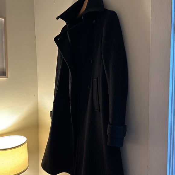 Theory Long Pea Coat - Picture 2 of 4